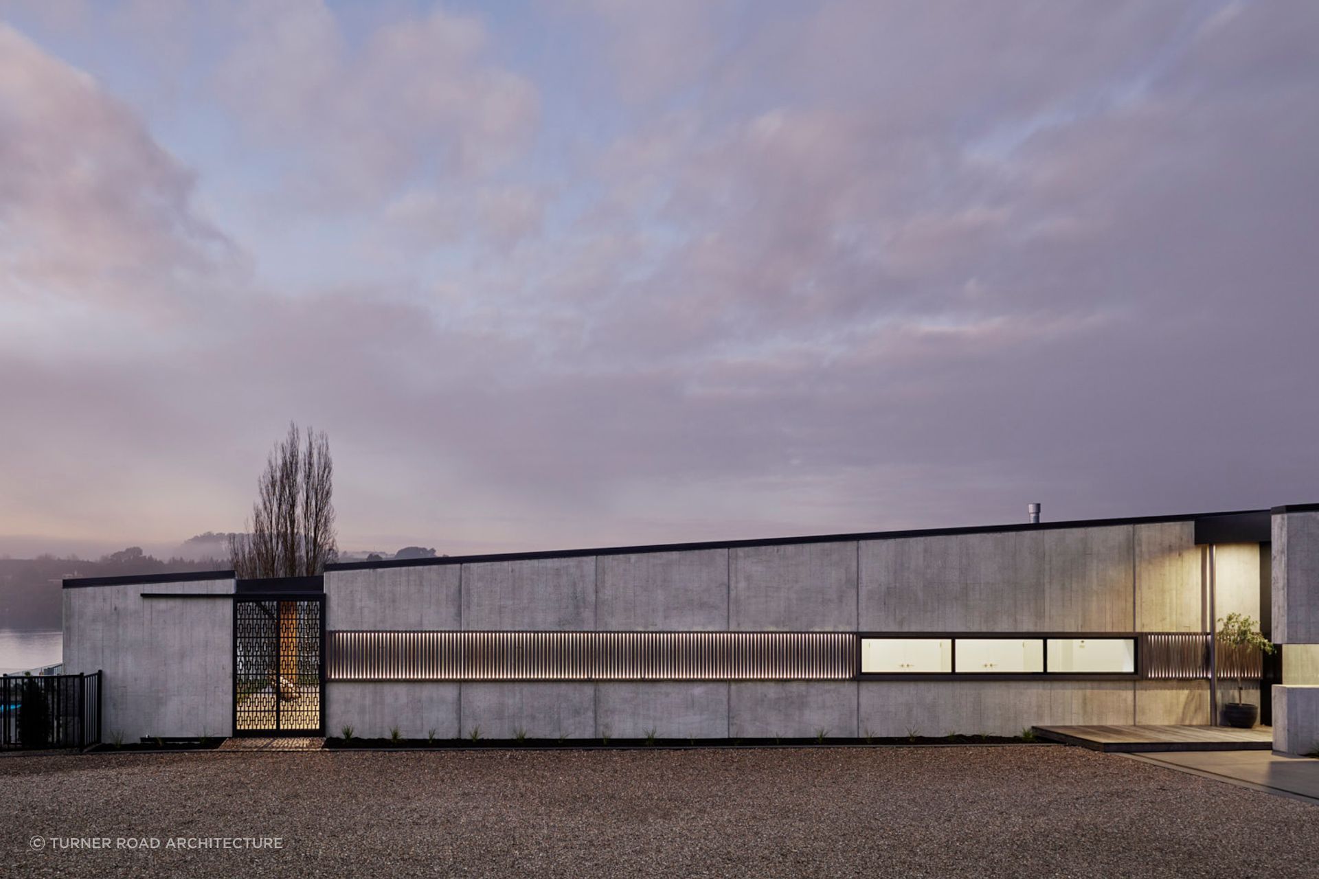 Karapiro House by Turner Road Architecture.