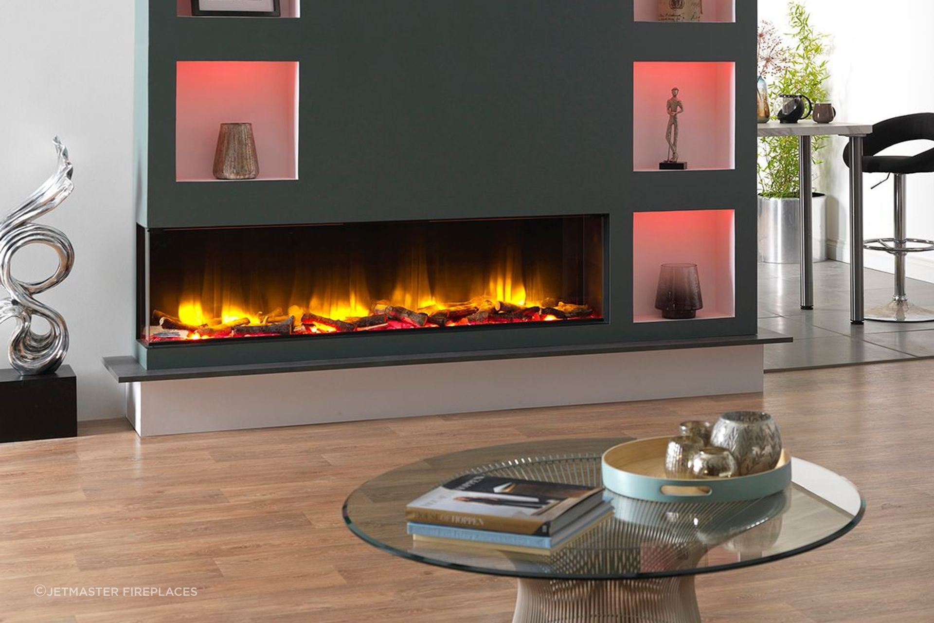 1600E | Electric Fireplace
By Jetmaster Fireplaces