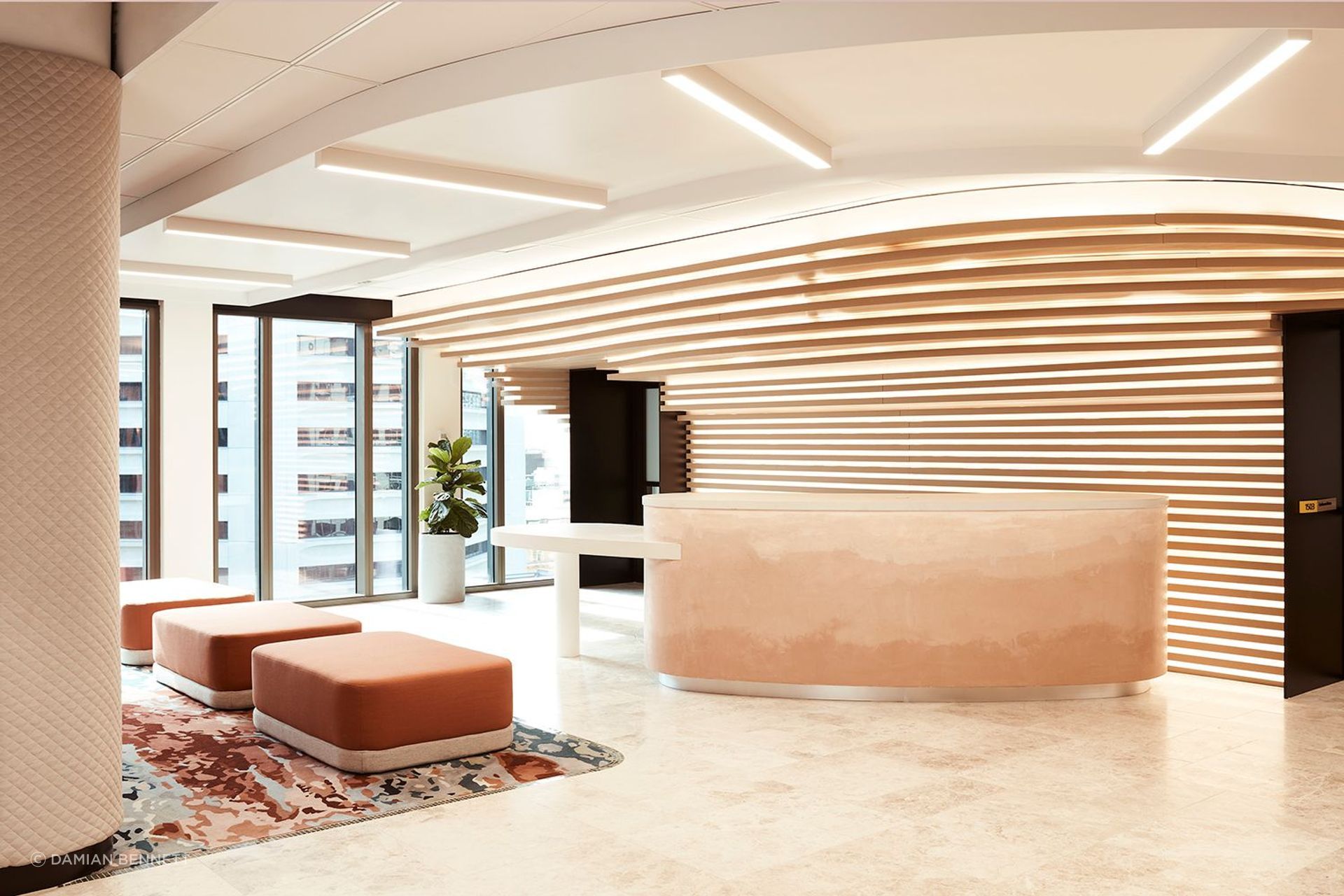 The Microsoft fitout by Tom Mark Henry.