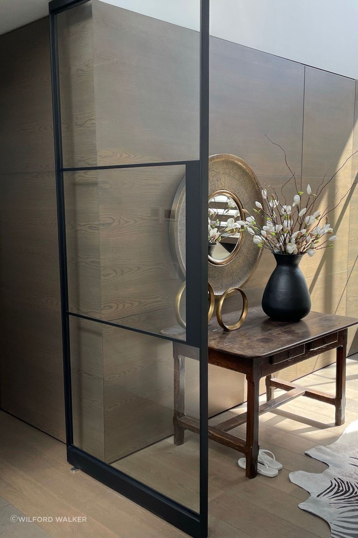 Pivot doors with seamless functionality are becoming popular.