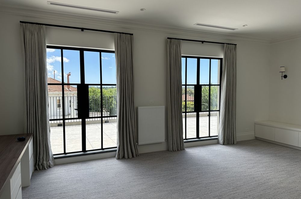 Linen Curtains and Automated Rods
By Sourceful