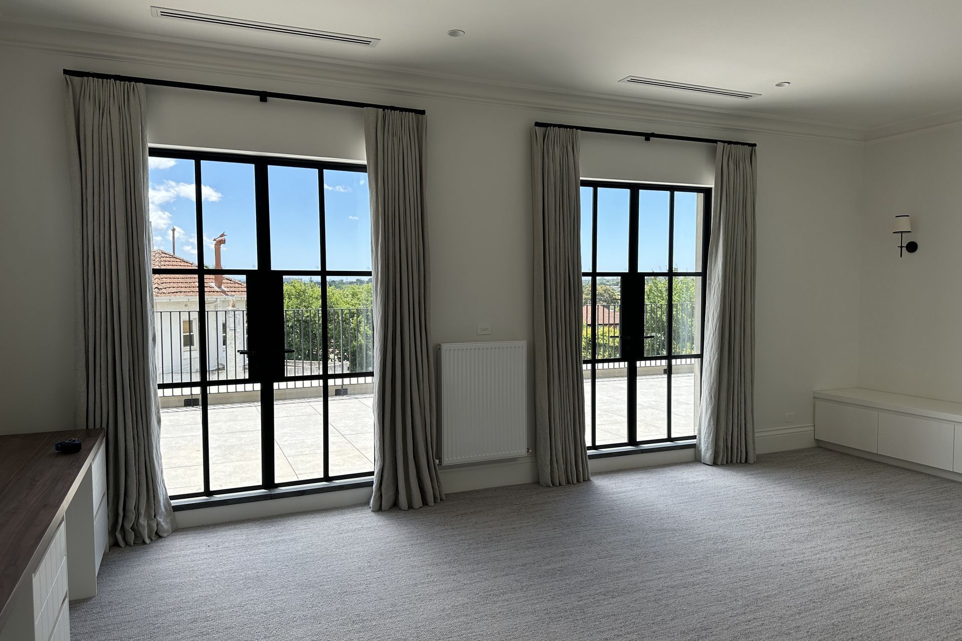 Linen Curtains and Automated Rods
By Sourceful