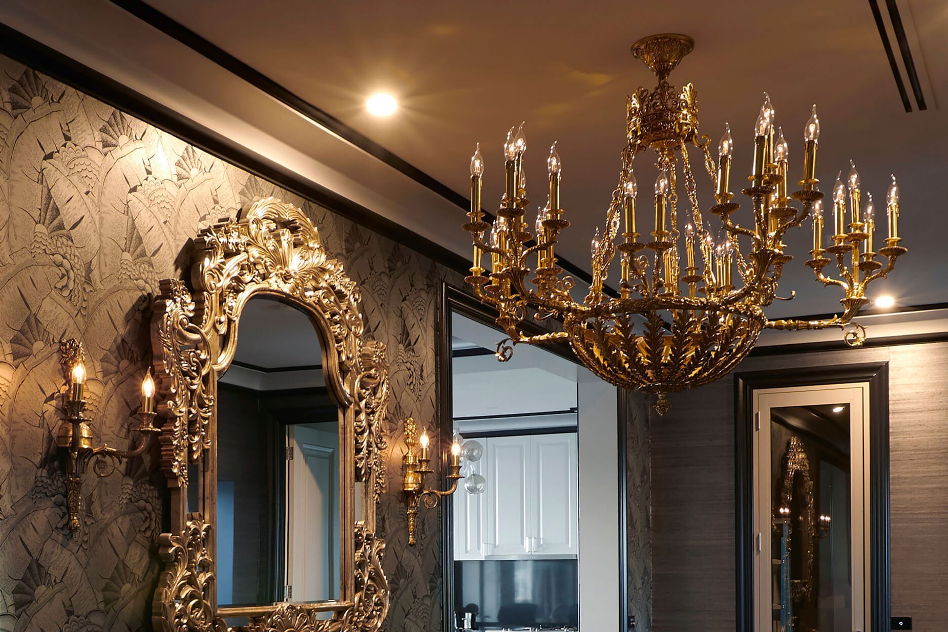 French Basket Chandelier by Mark Alexander Design
