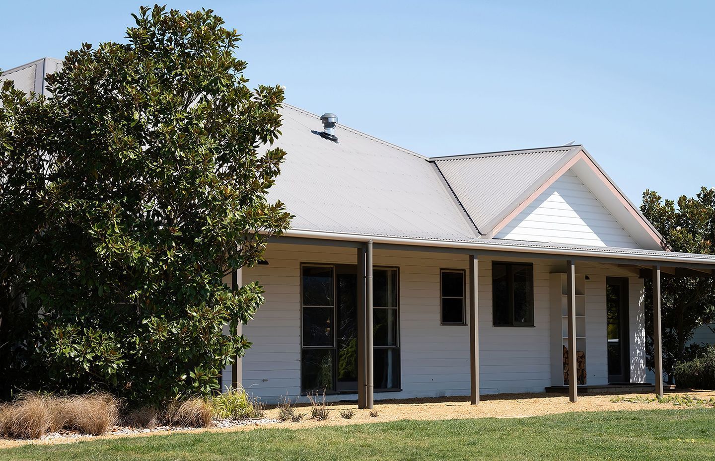 Guest lodges in Carrajung Estate, Gippsland, with Isodrive® Motor Systems mounted on roof.