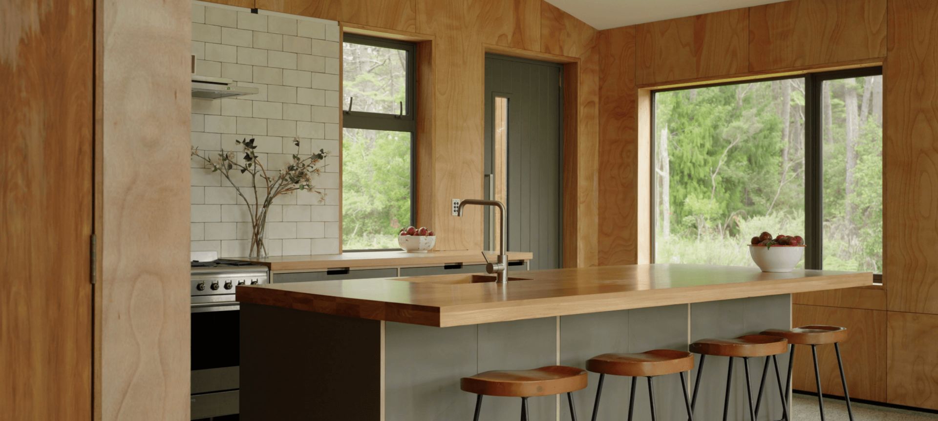 This renovation by Reber Build features a stunning new kitchen.