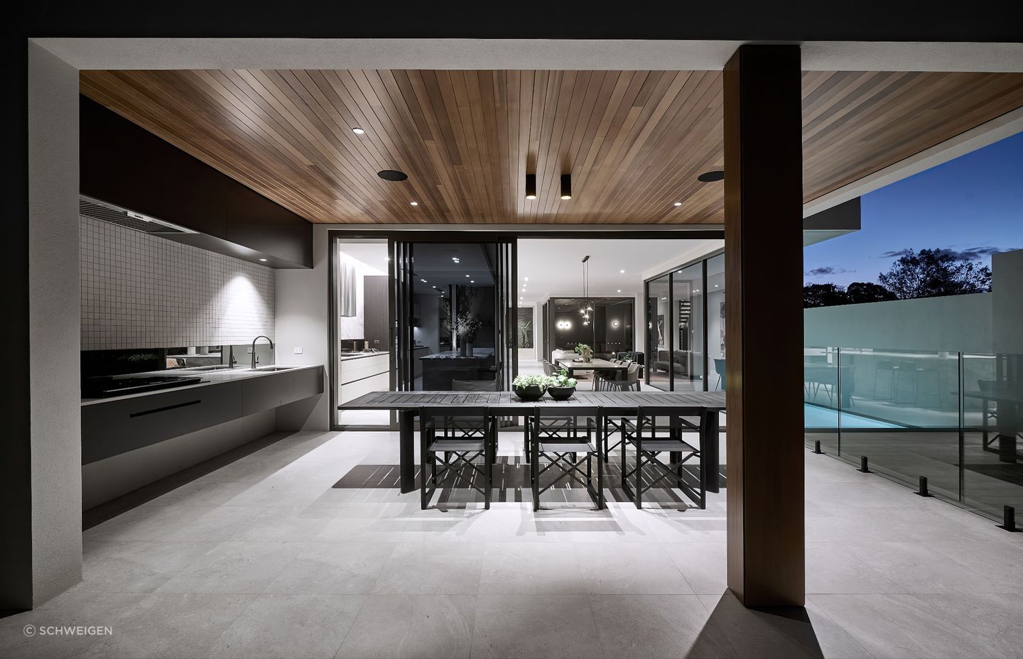 Villa Mia by Averna Homes, featuring the CLUM212S Silent BBQ Rangehood