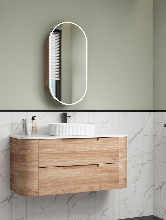 Aulic Briony | Curve Single Bowl Vanity | 1180
By Austpek