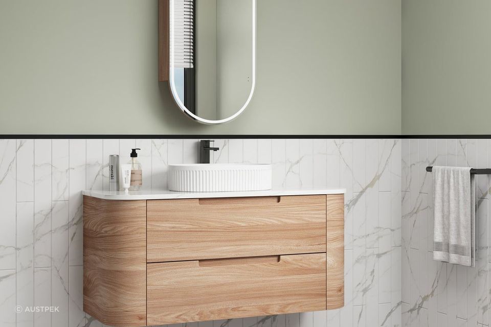 Aulic Briony | Curve Single Bowl Vanity | 1180
By Austpek