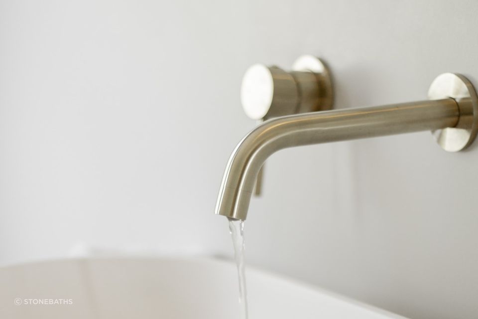 Bath &amp; Basin Spout Spout17 Brushed Nickel
by Stonebaths