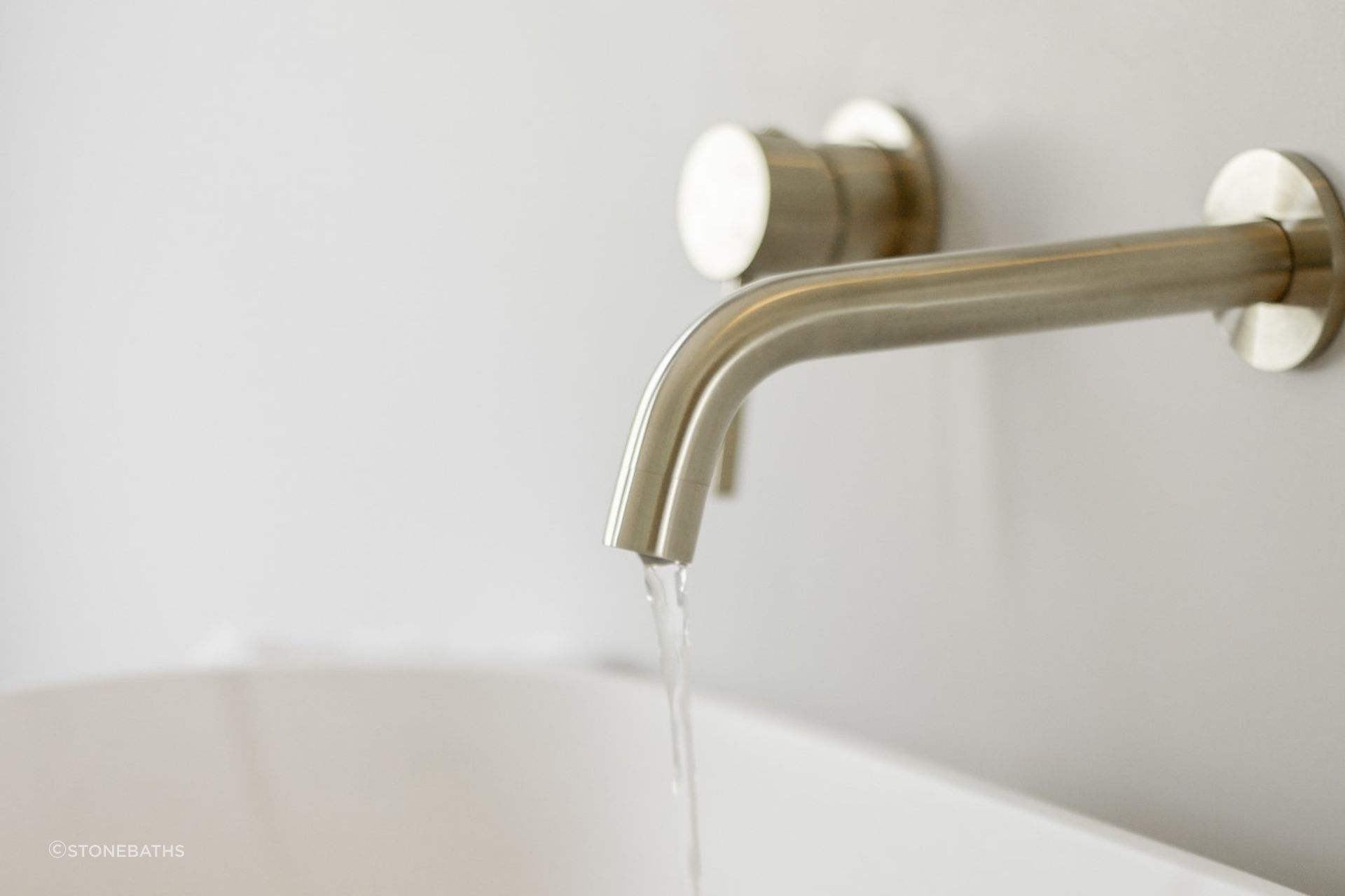 Bath &amp; Basin Spout Spout17 Brushed Nickel
by Stonebaths