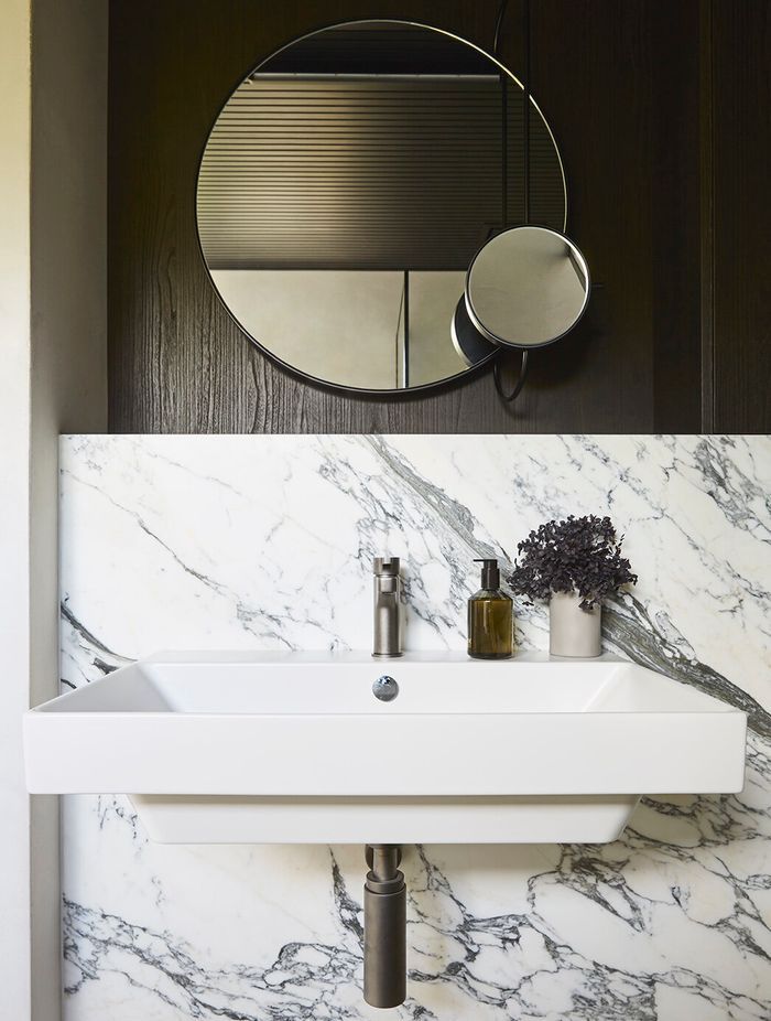 Statement stones will be used throughout the home as a way to create visual interest.