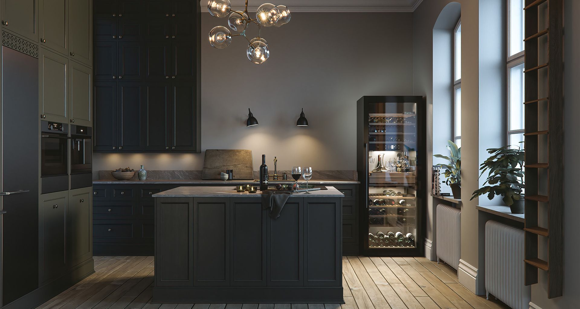 The stunning Wine Climate Cabinet by ASKO.