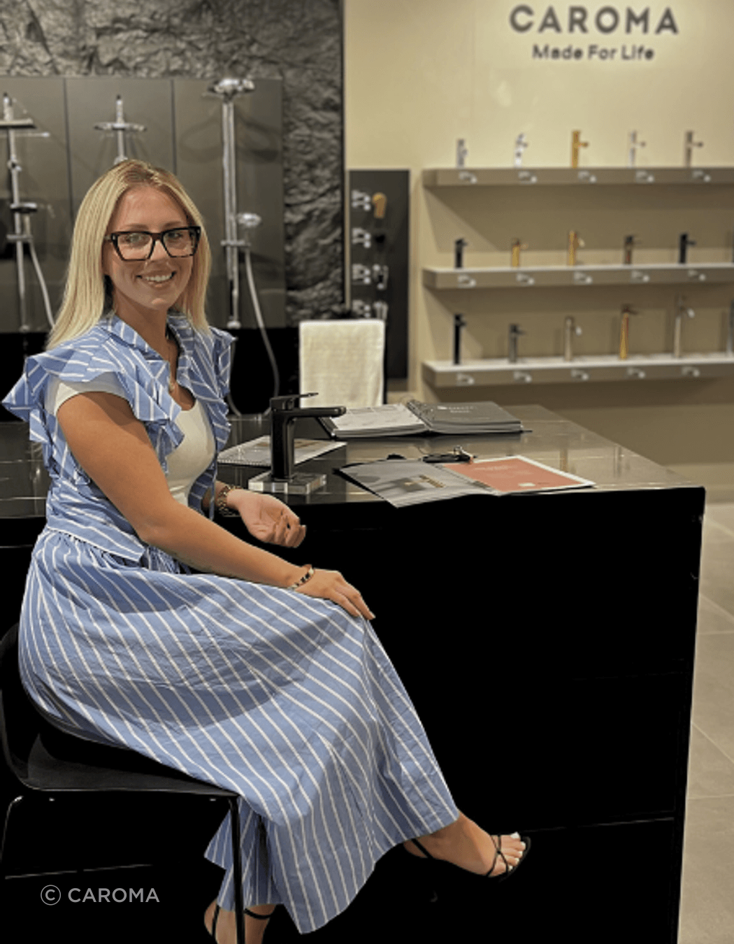 Abigail Curran, Architectural Specifications Representative for Caroma and Methven.