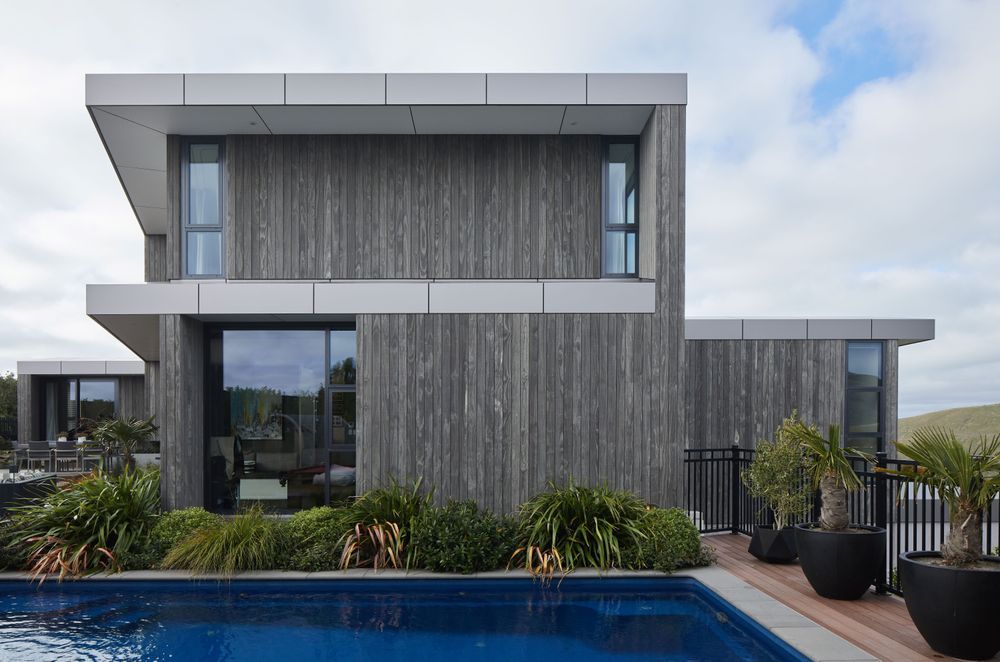 Warranted for 50 years, the Accoya Color Grey Cladding from ITI NZ is a stylish, low maintenance choice.