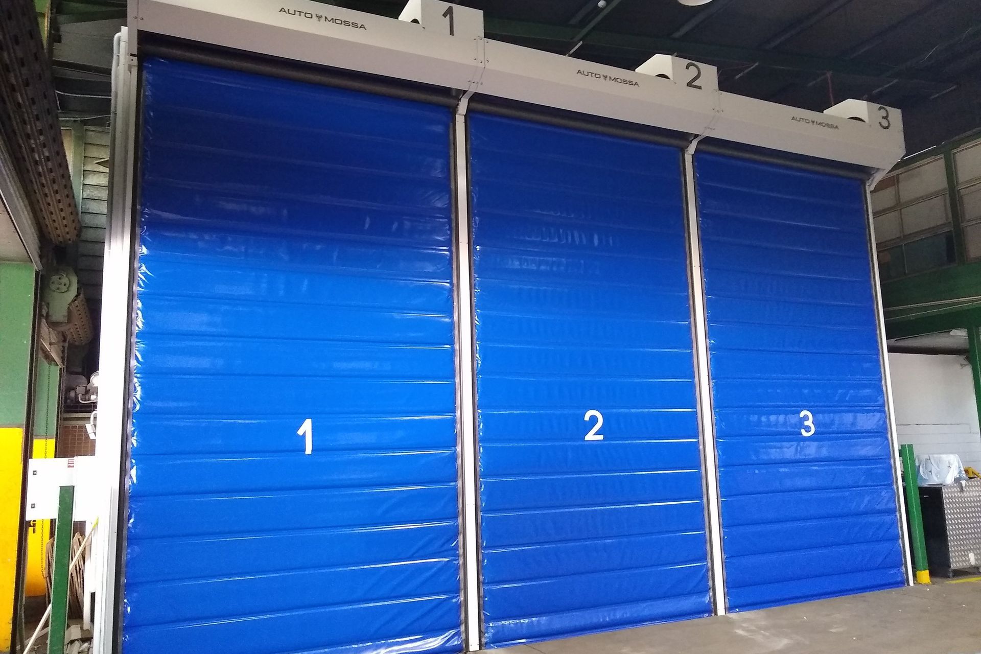 After the new Auto Mossa high-speed rapid door upgrade