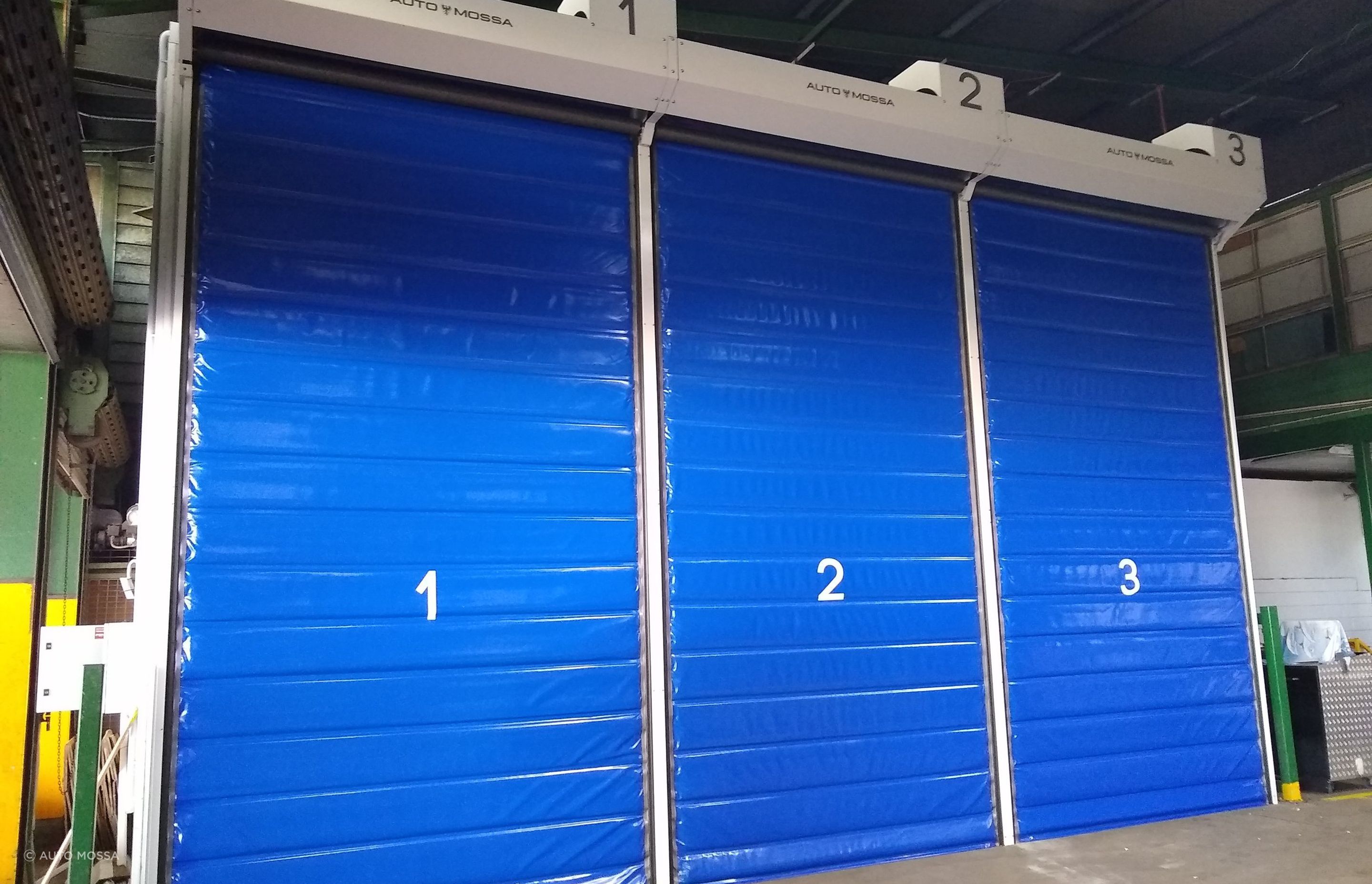 After the new Auto Mossa high-speed rapid door upgrade