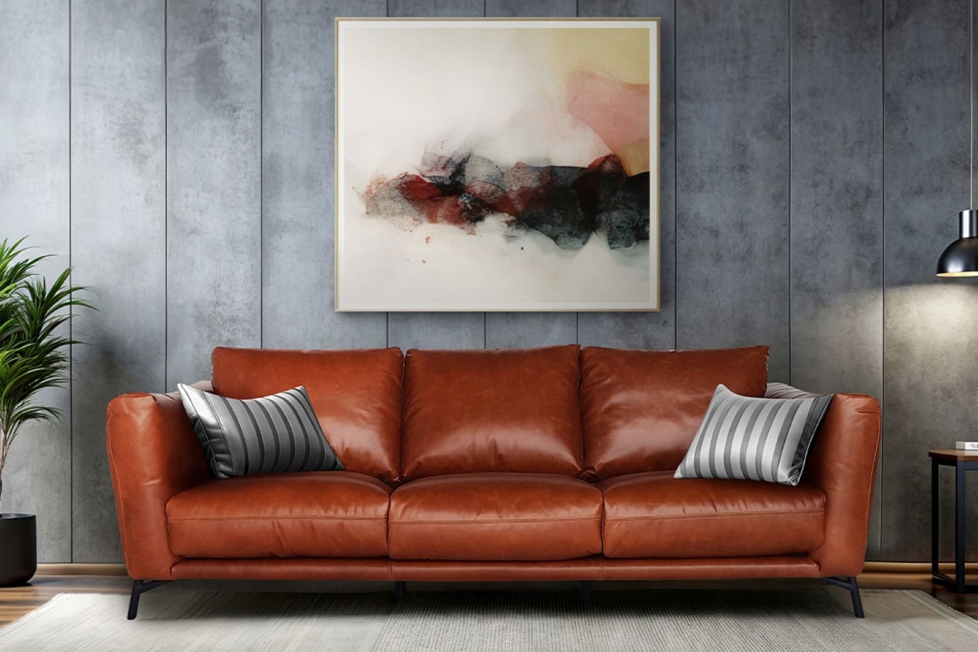 The Antonia Sofa from DA Lewis Furniture is the epitome of comfort and luxury.