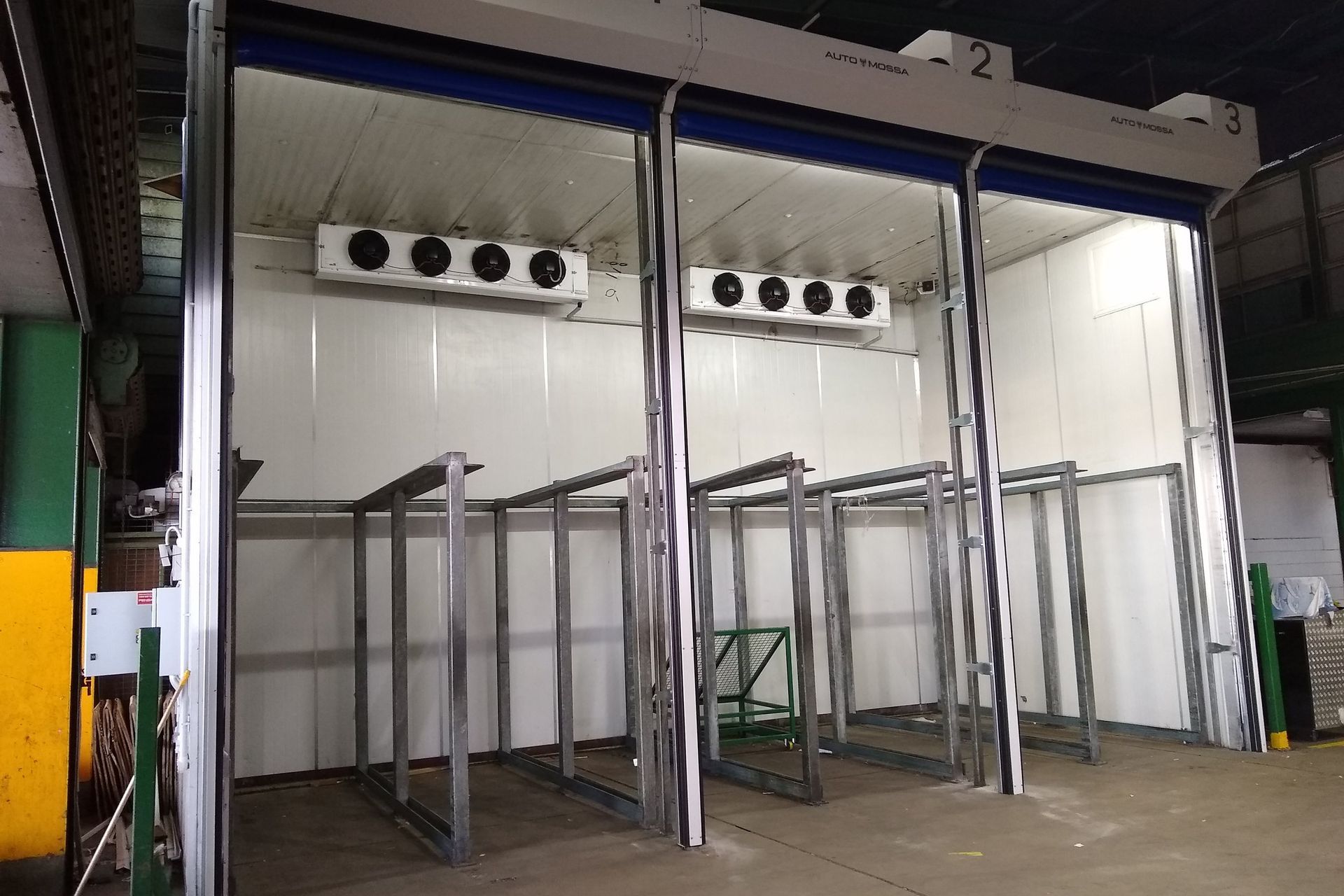 Auto Mossa high-speed rapid door upgrade fully open