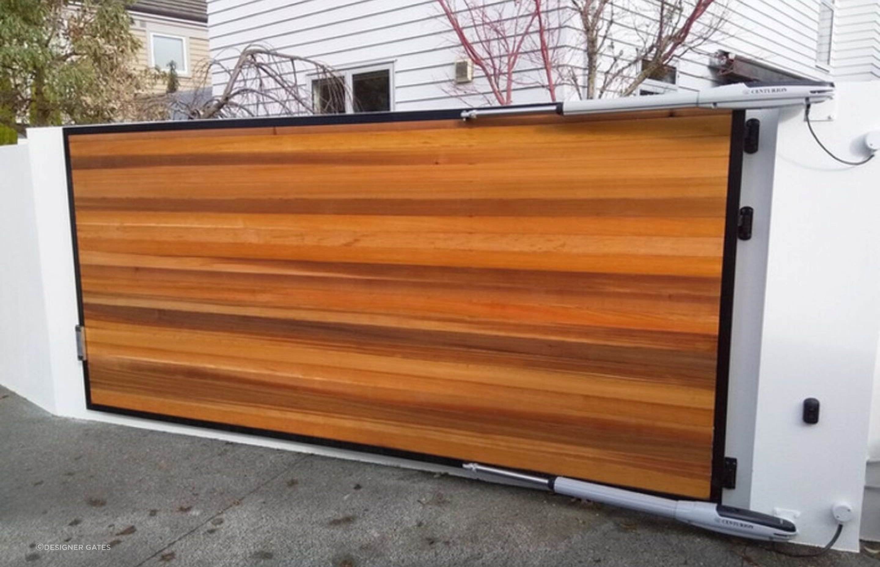 Nothing beats the convenience of Automated Gates, like these by Designer Gates.