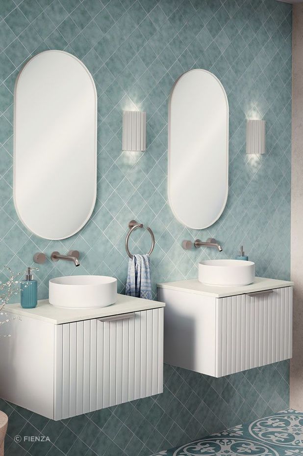 Free floating Bayview Vanities by Fienza effortlessly enhance the sense of spaciousness.