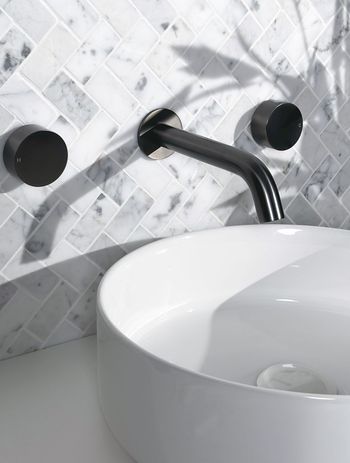 There's more variety in bathroom tap design than there's ever been. Featured Product: Mira Brushed Gunmetal Wall Spout
