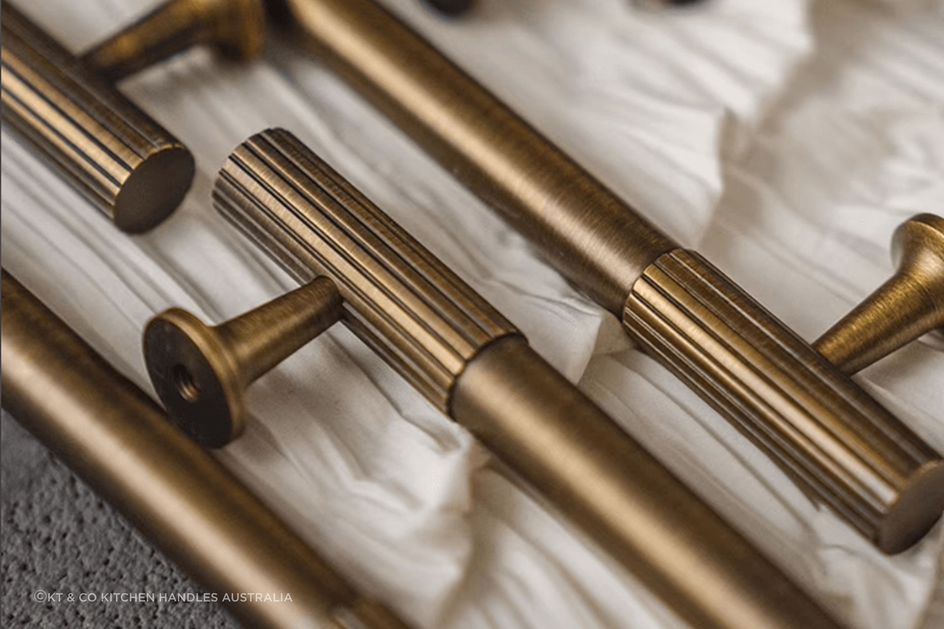 Kitchen Cabinet Handles Antique Aged Brass Rose Bay
By KT & Co Kitchen Handles Australia