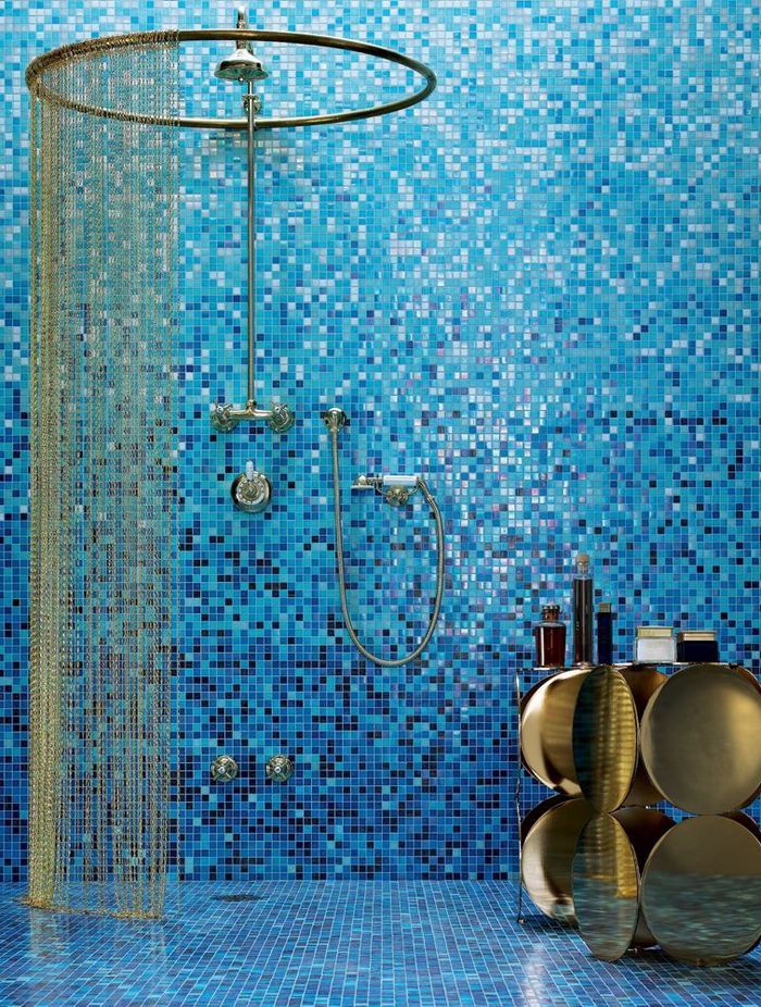 Mosaic tiles look stunning in the right environment. Featured Product: Bisazza Mosaic Tiles by RMS Marble