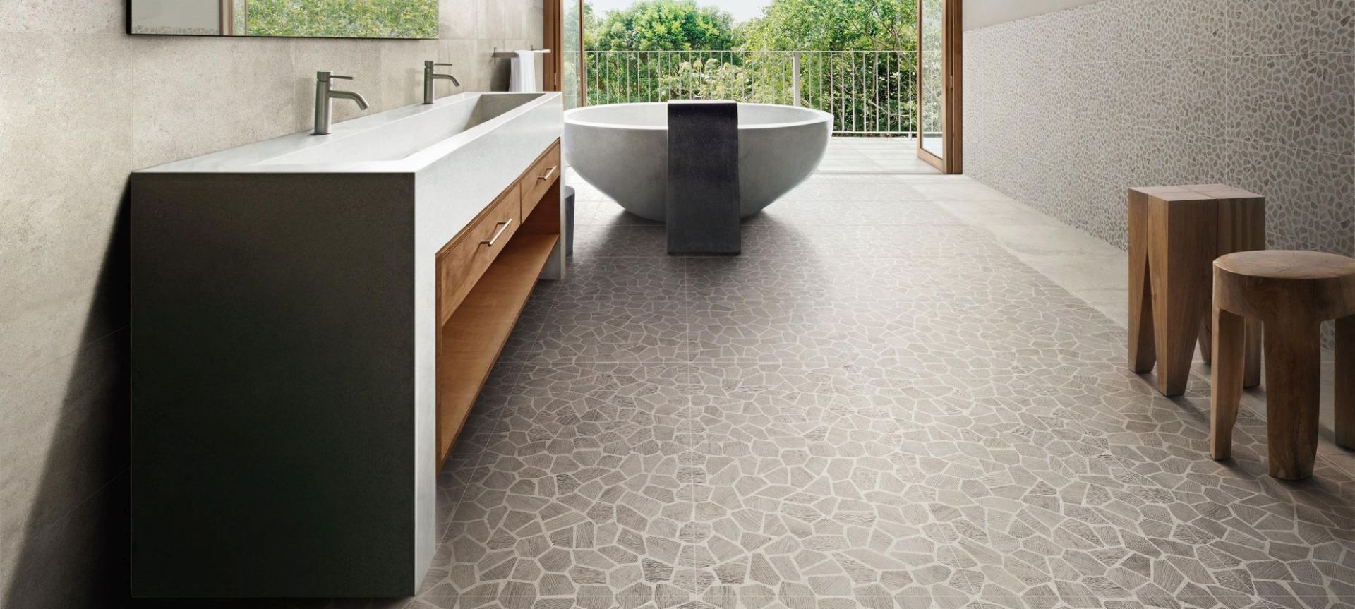 Bits Quad-Facet Decorative Tiles by Ceramiche Piemme from Brymac Tiles.