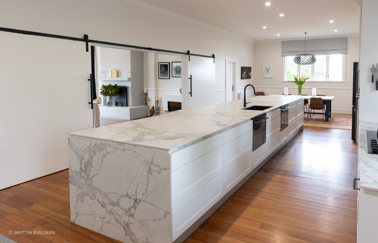 The Sherenden project. When a client considers engagement with Brittin Builders for a potential project, all they need to have in the first instance is a vision, an idea of what they want and, ideally, a realistic budget.