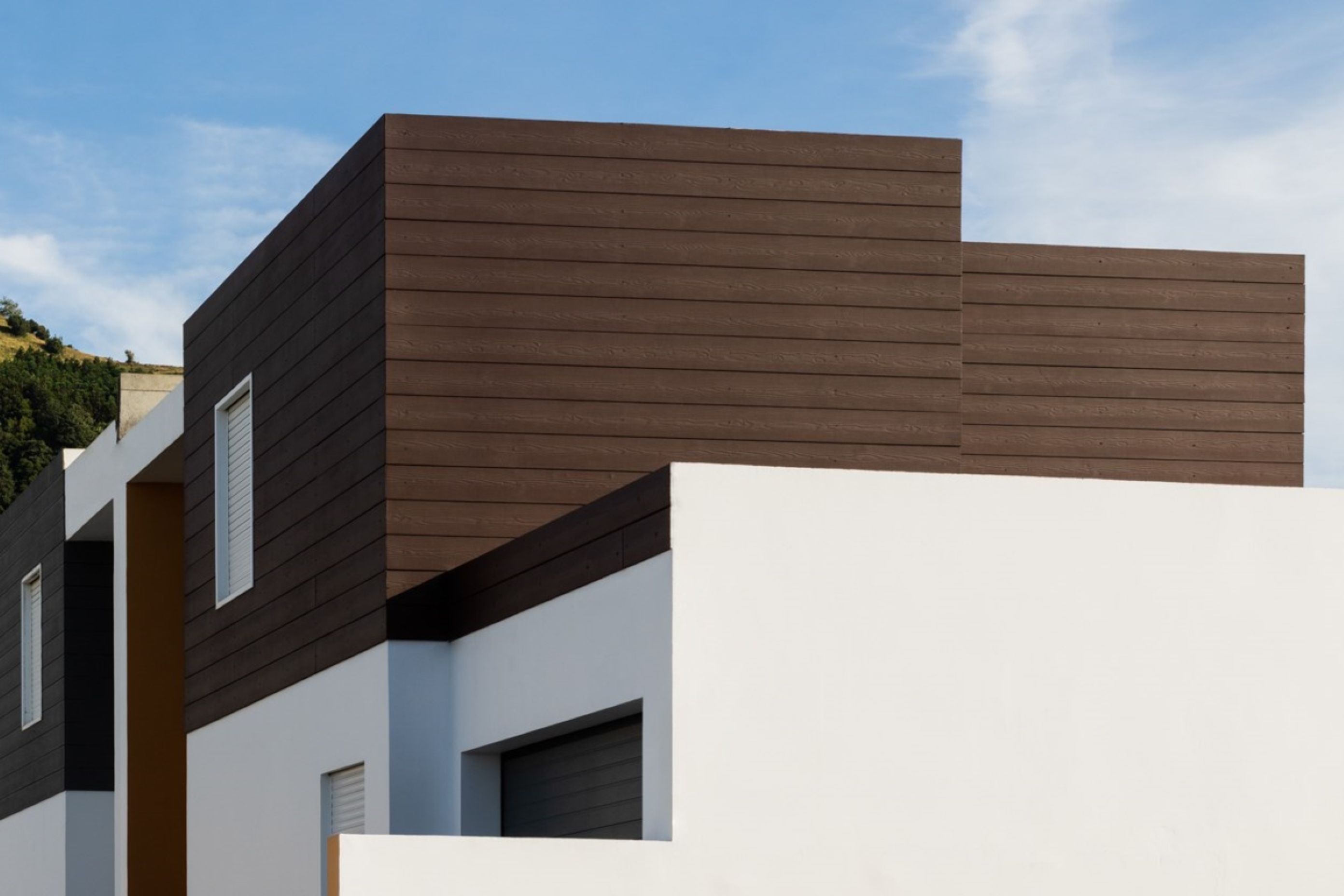 Stylish and sophisticated Cedral Fibre Cement Cladding.