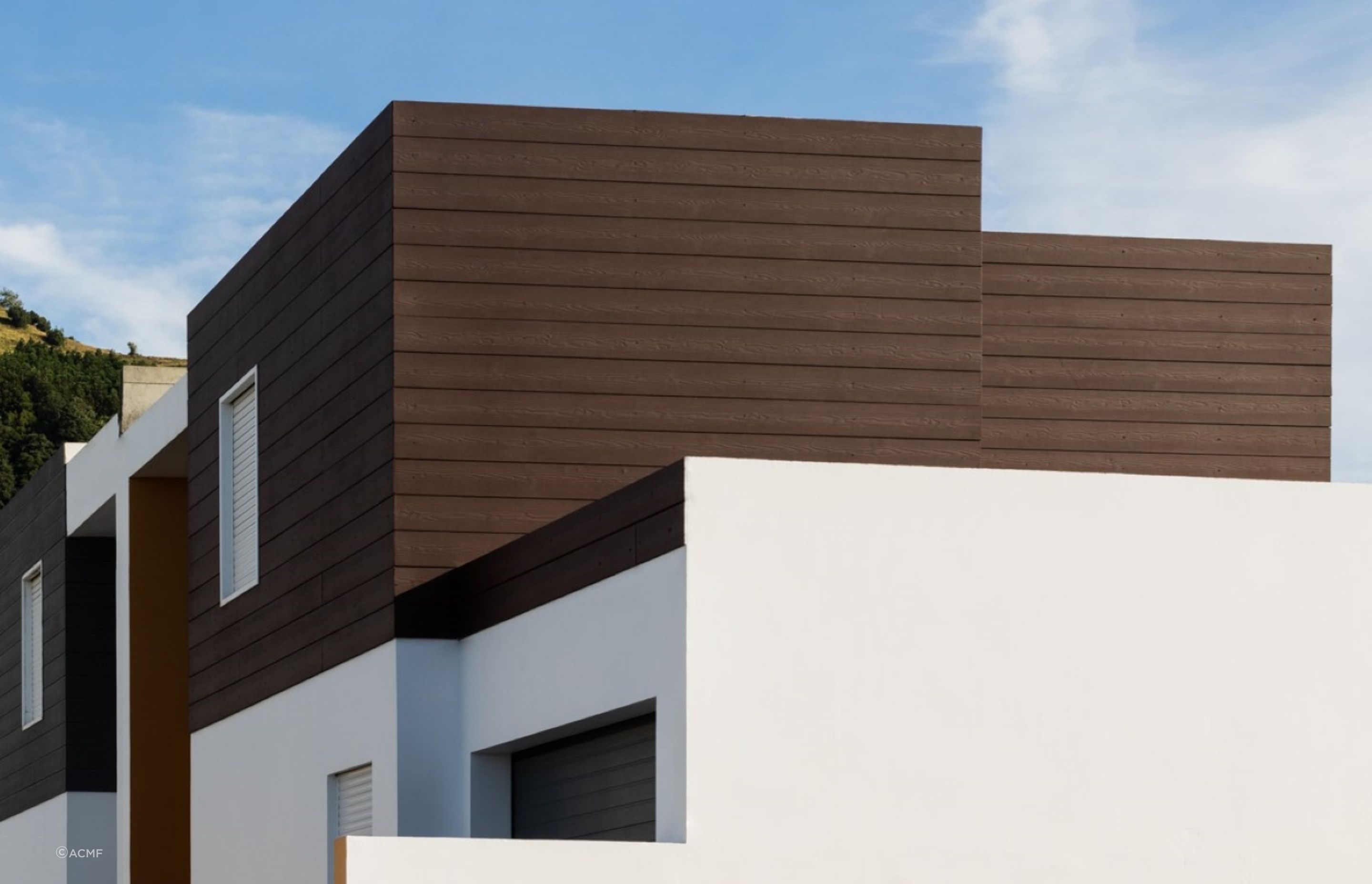 Stylish and sophisticated Cedral Fibre Cement Cladding.