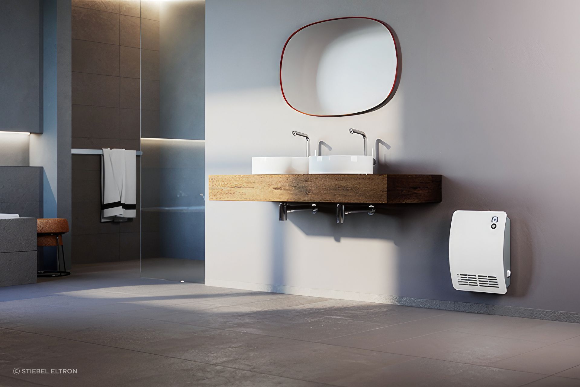 The CK Premium fan heater is a great example of a modern bathroom heater with many advanced features to enjoy.