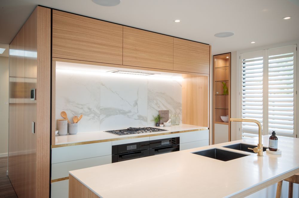 The elegant inclusion of technology is a fundamental part of the modern designer home, seen here in the glorious interior of this Clifford Avenue home.