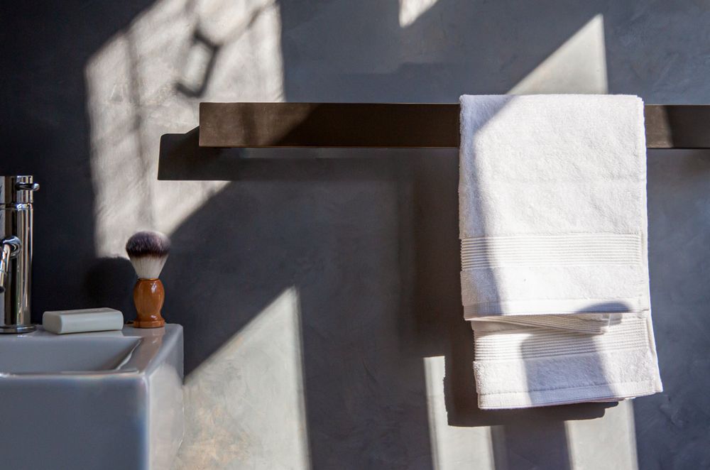 The Code Square Single Bar Heated Towel Rail shows how stylish these products can be.