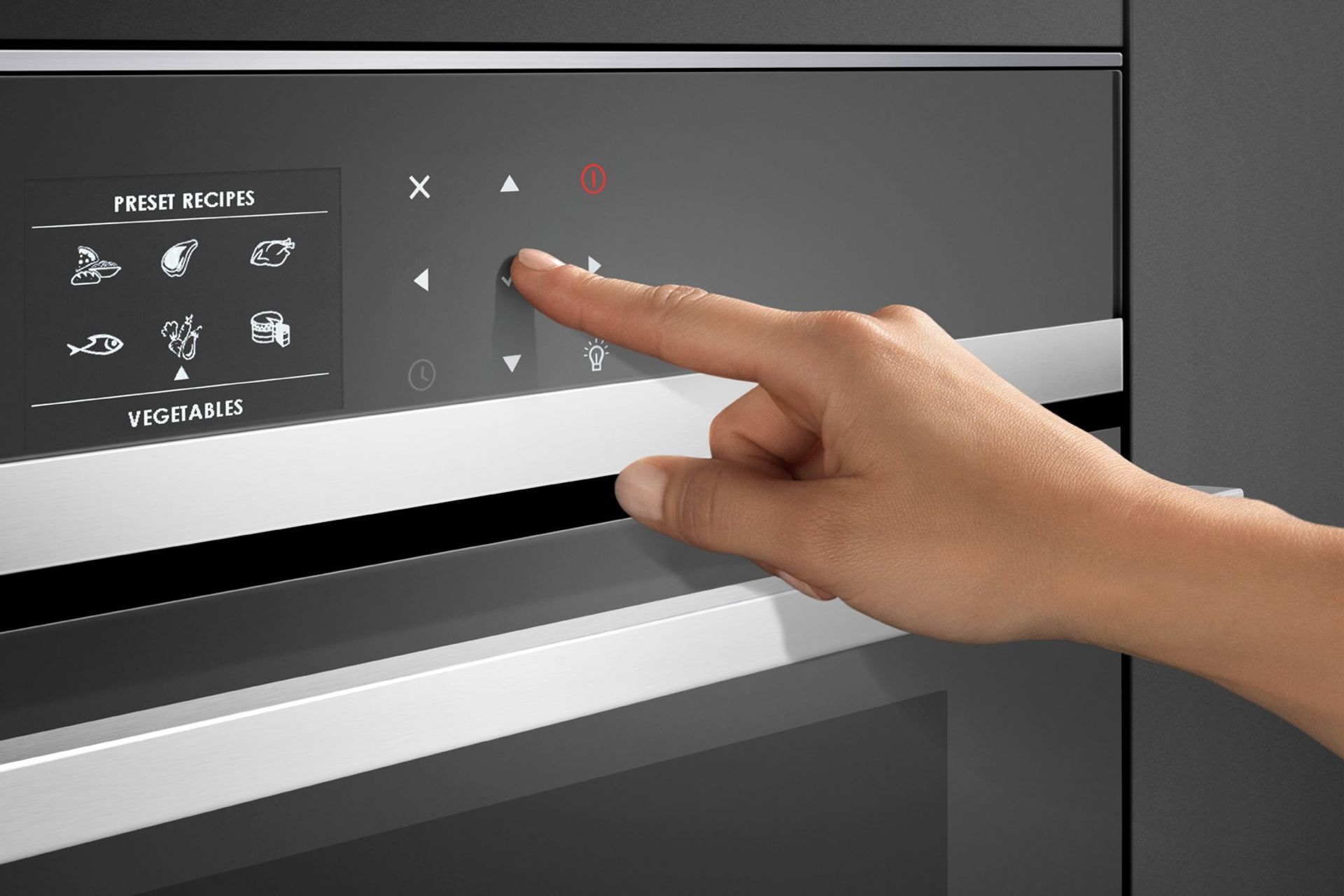 Premium options, like the Stainless Steel Combination Microwave Oven from Fisher & Paykel come with advanced features like preset recipes for effortless cooking.