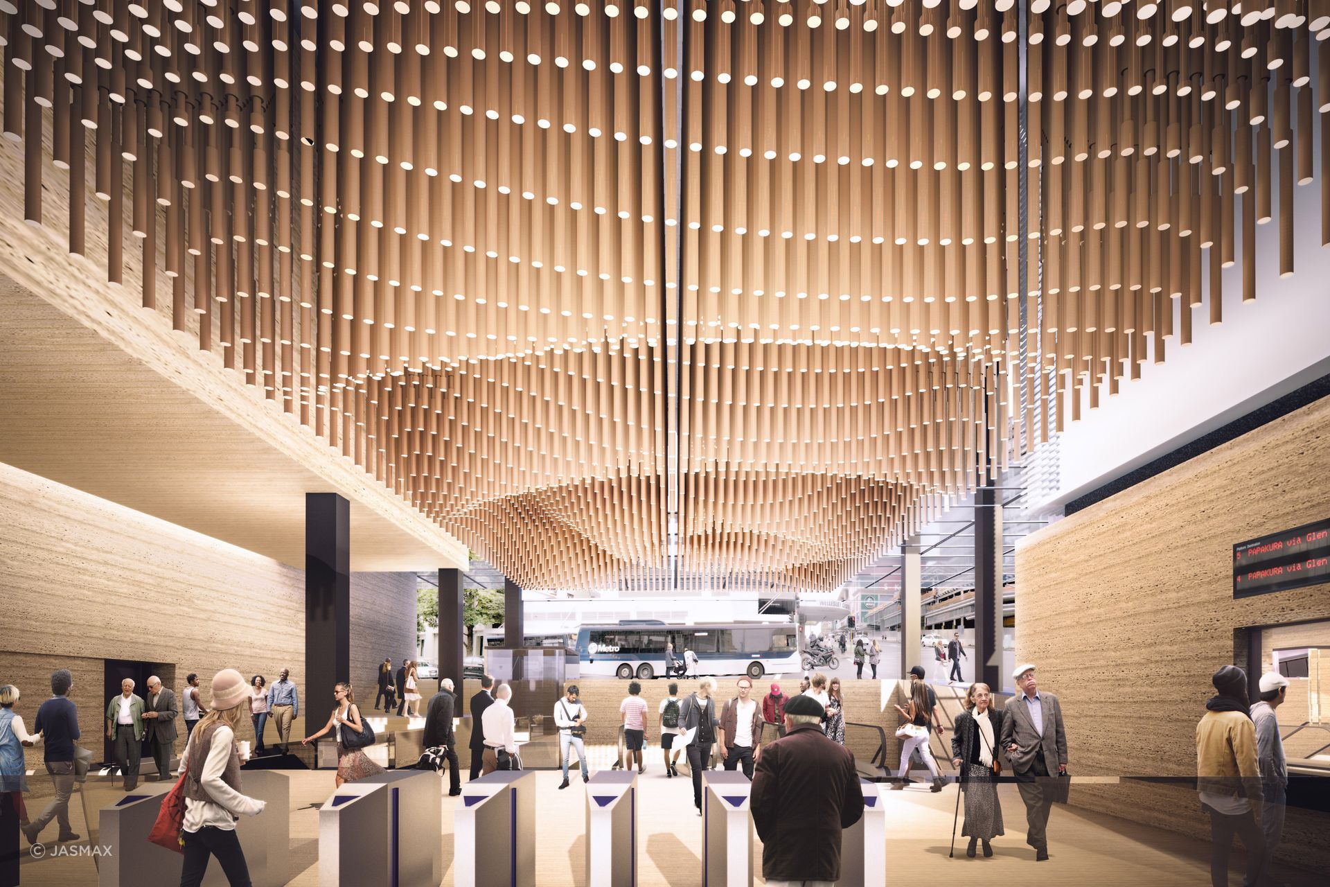 City Rail Link by Jasmax.