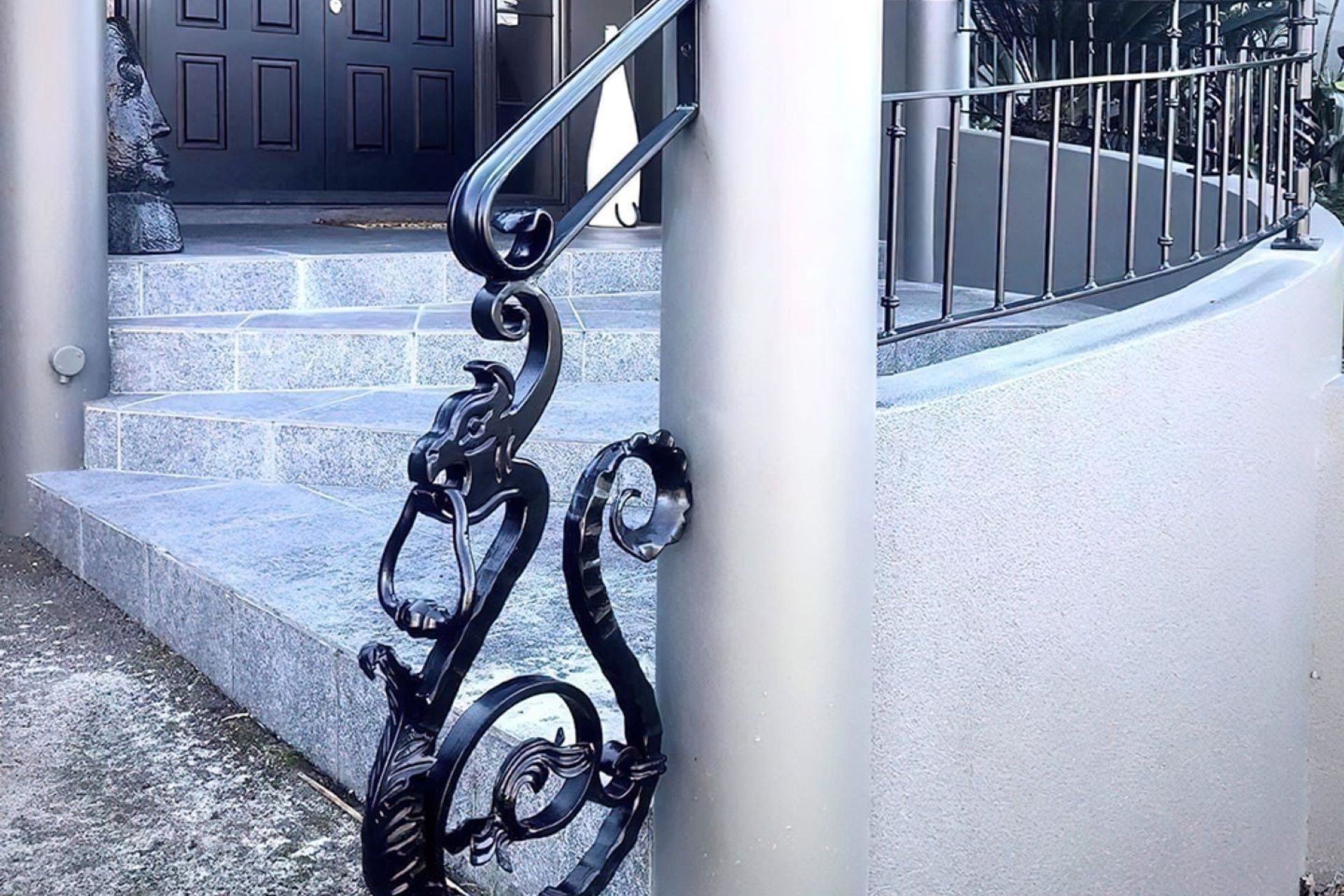 In the hands of skill fabricators, wrought iron fences can be highly decorative and attractive.