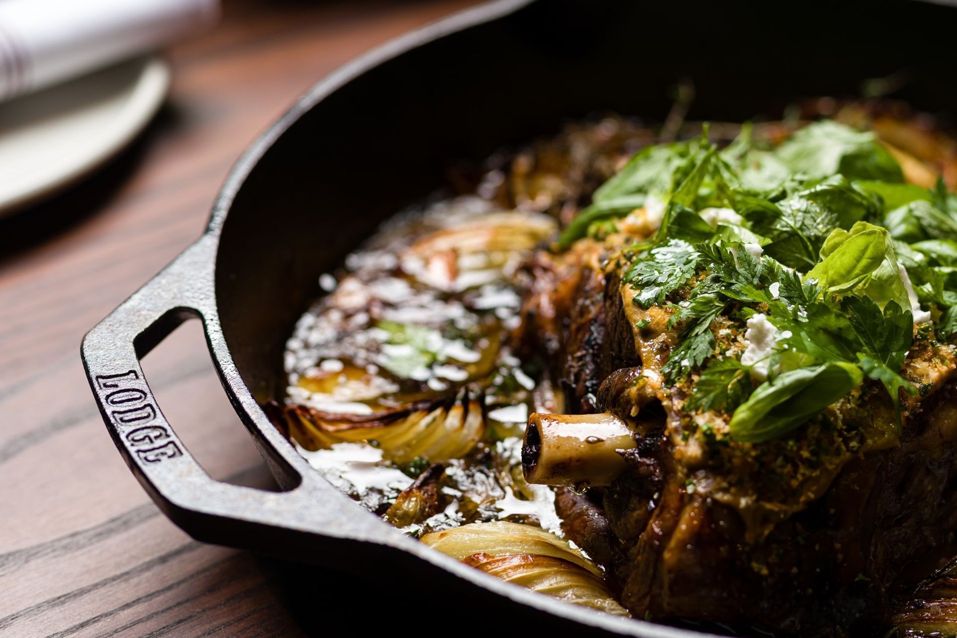 High-quality cast iron cookware like this is great for slow-cooked dishes.