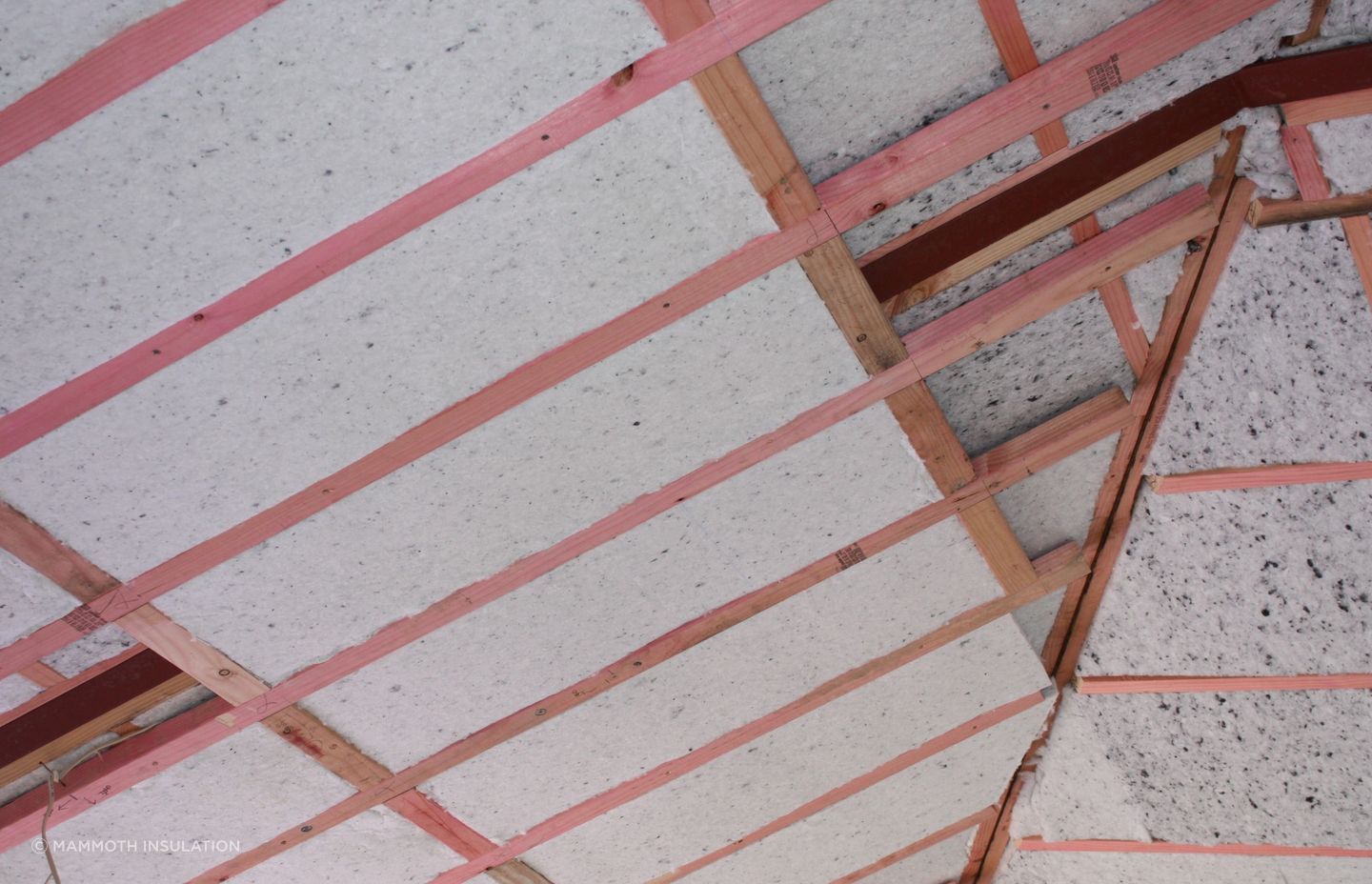 Ceiling Batten Insulation from Mammoth Insulation is made from 100% Polyester and comes with a 50 year performance warranty.