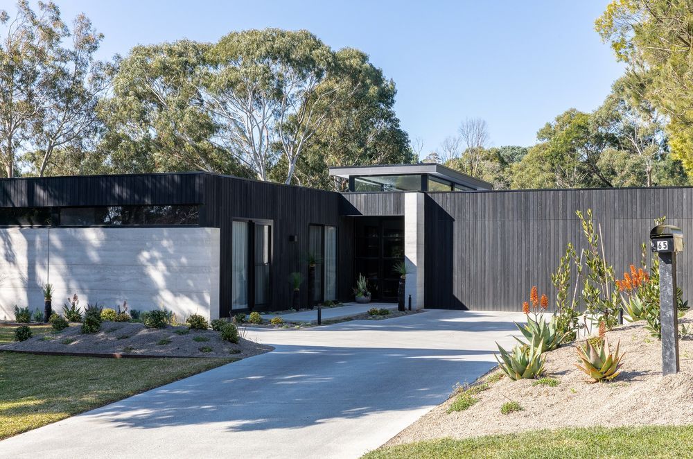 Bold and timeless, Shou-Sugi-Ban, also known as Charred Timber Cladding from Eco Timber Group.