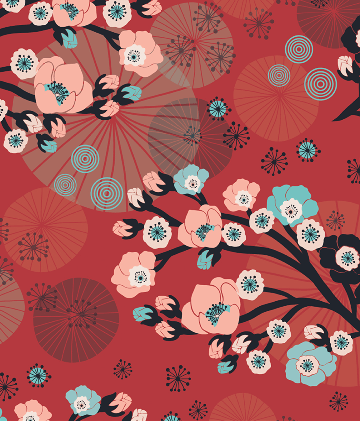  Living room wallpaper can inspire a room's interior design.