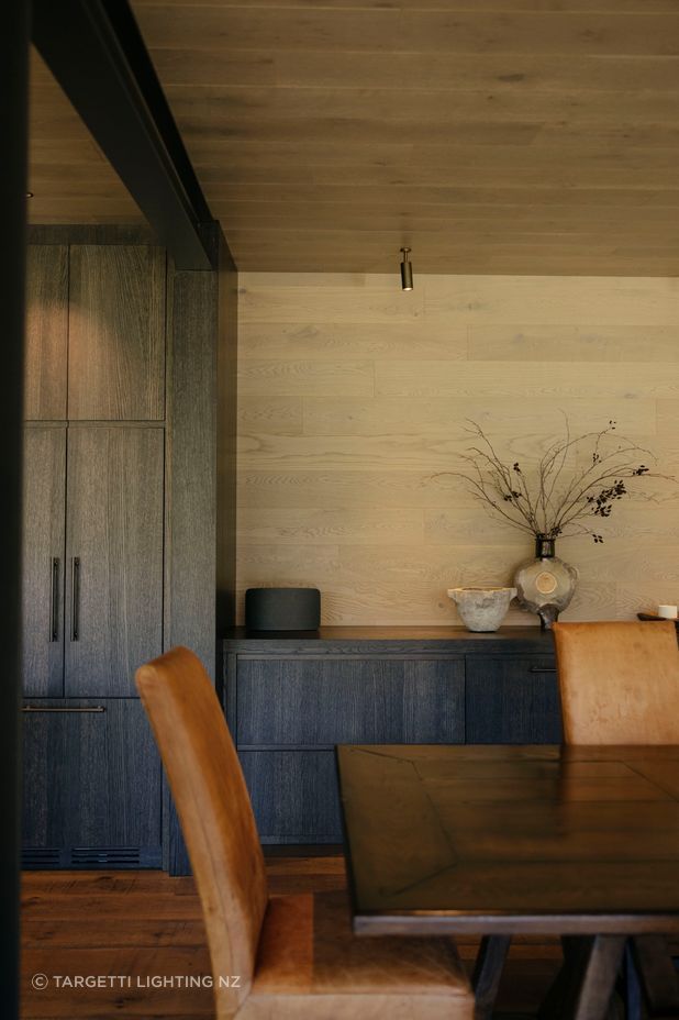 “Layered lighting creates depth and dimension. When you combine different light sources, you can highlight different areas of a room, creating a more visually interesting and dynamic space. This depth helps break up flat, uniform lighting that can feel cold or sterile.”