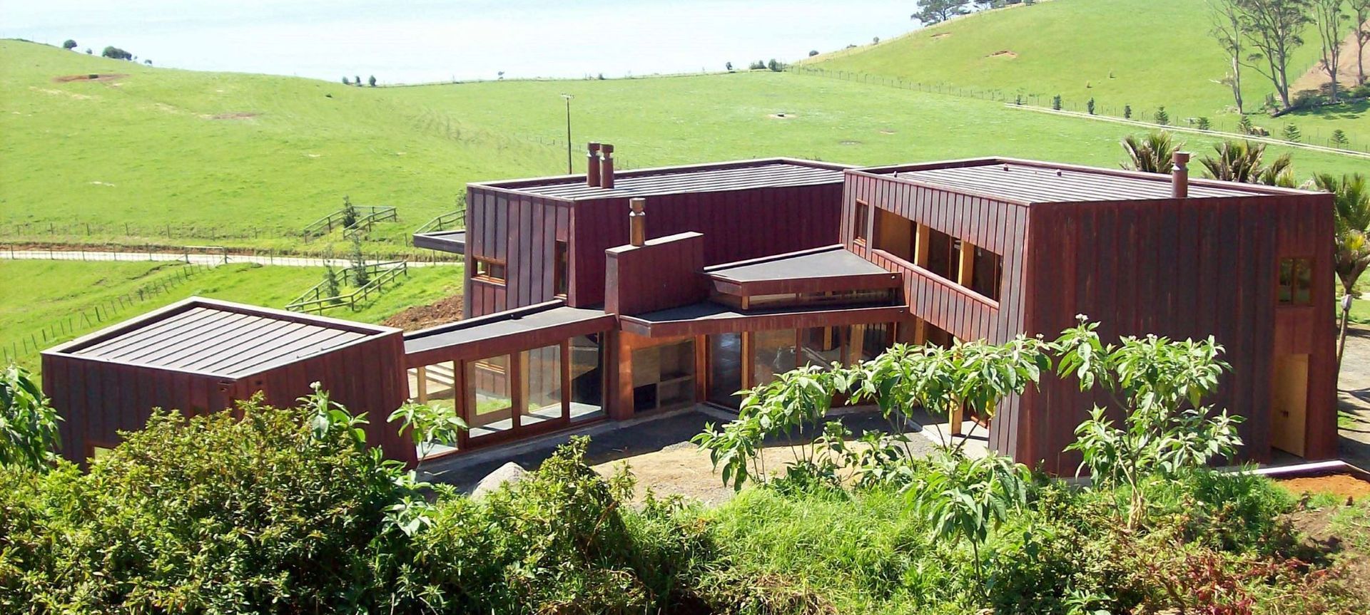 Copper roofing by Metal Design Solutions.