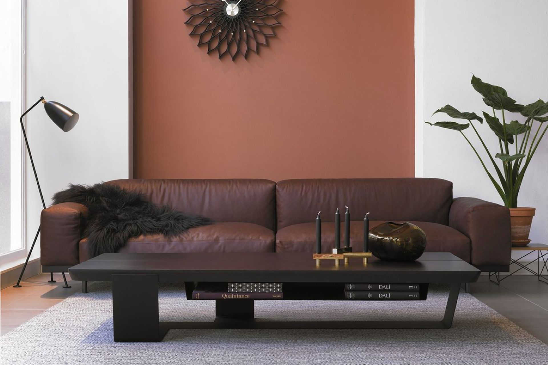 Candles and candle holders, like these on the sublime ECC Crossings Coffee Table by QLIV, are a great way to stylise and add atmosphere to a room.