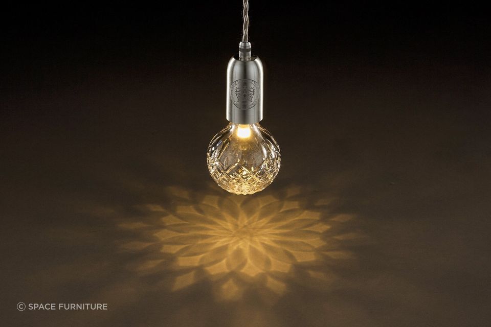 Clear Crystal Bulb Pendant - Space Furniture