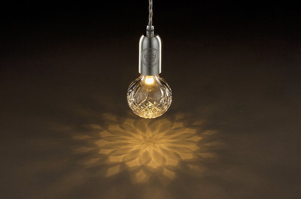 Clear Crystal Bulb Pendant - Space Furniture
