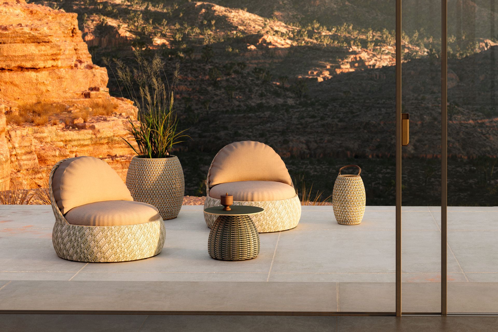 Dala lounge chairs from Cosh Living.
