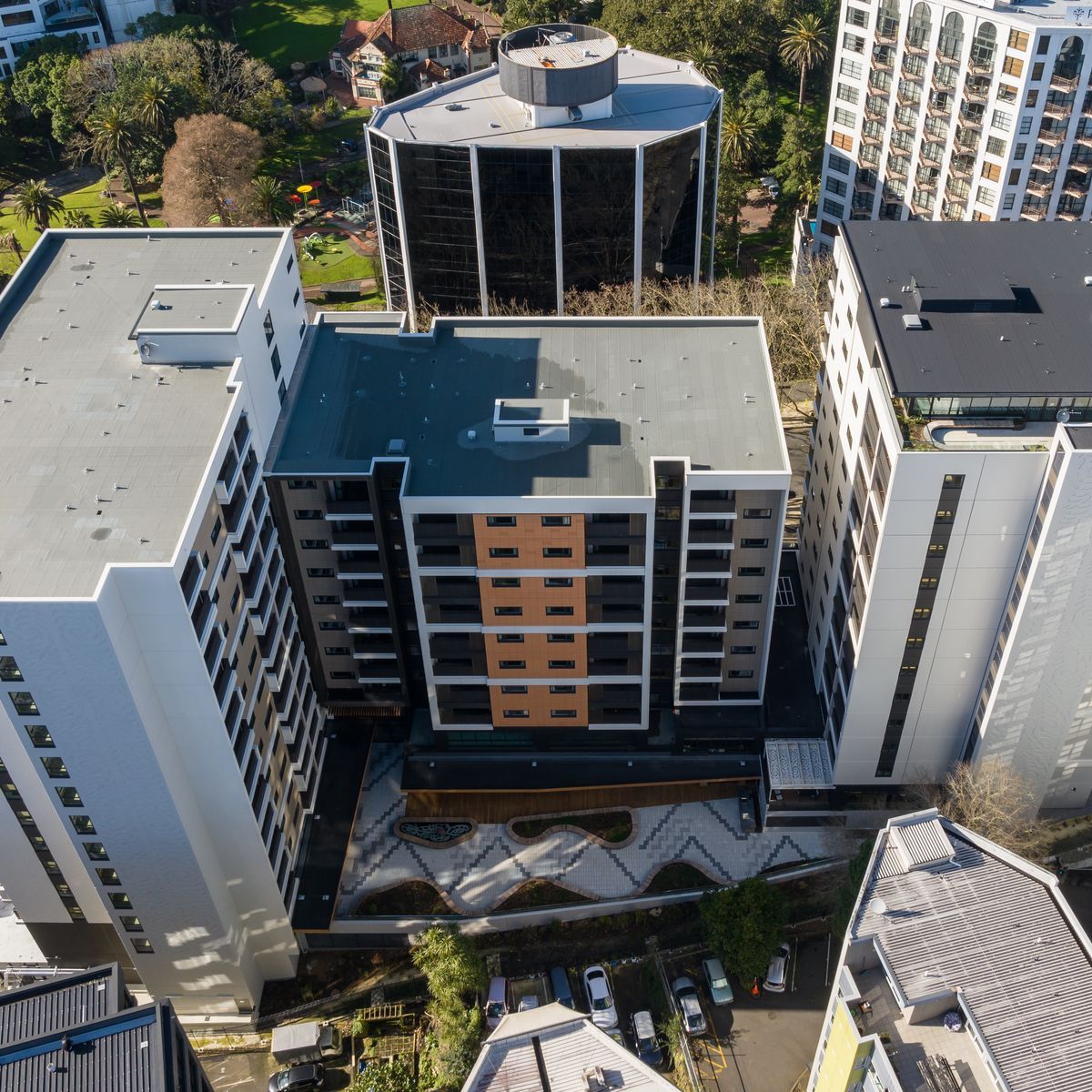 A permanent height safety solution for a central state housing development