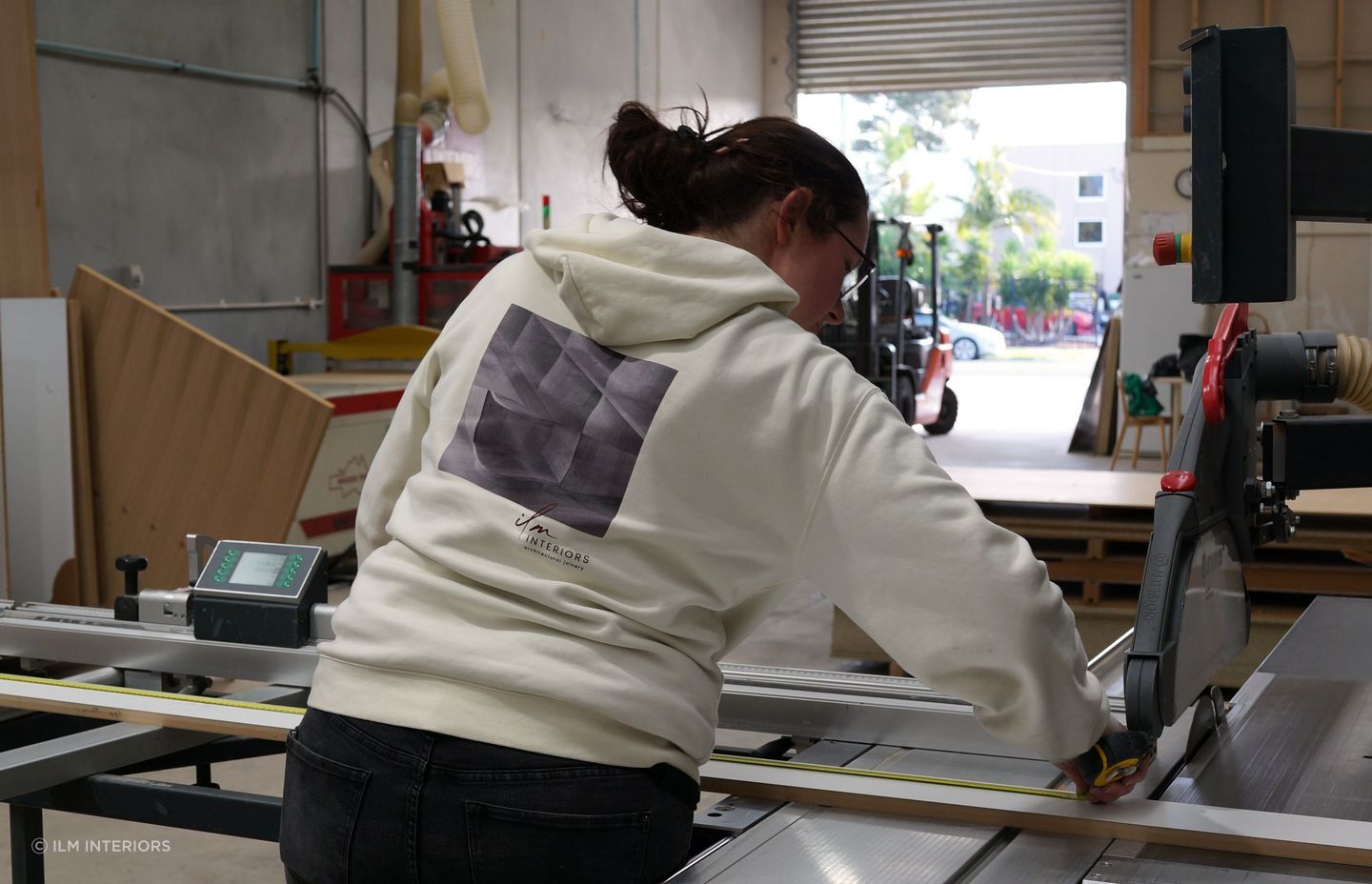 Ilm Interiors' cabinetmakers are expert in delivering custom designs.