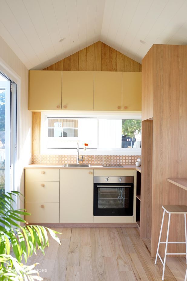 Perfectly petite, this kitchen showcases the attention to detail required to make small spaces deliver functionality and beauty.